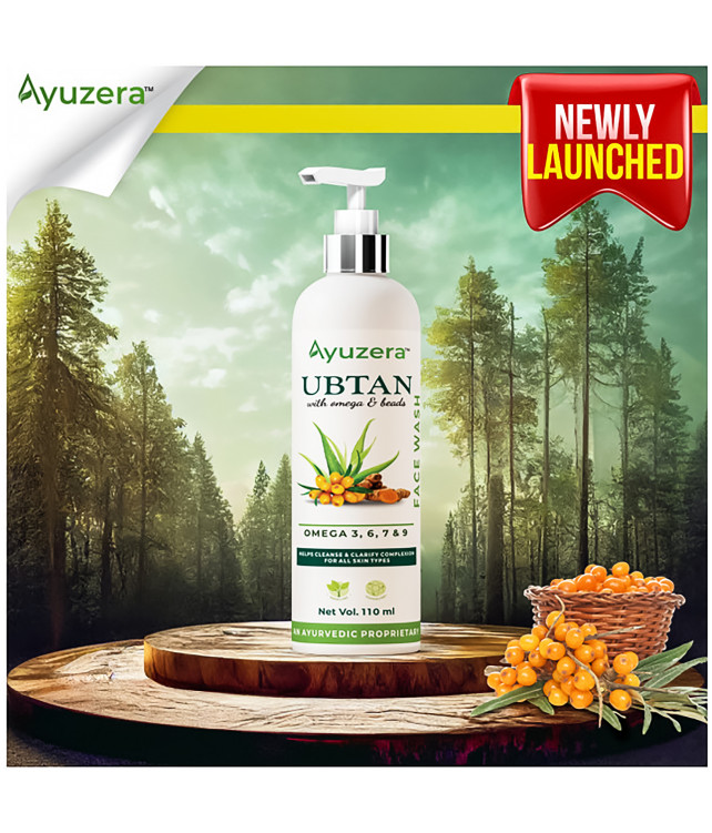 Wellwith Ubtan Omegas & Beads Face Wash