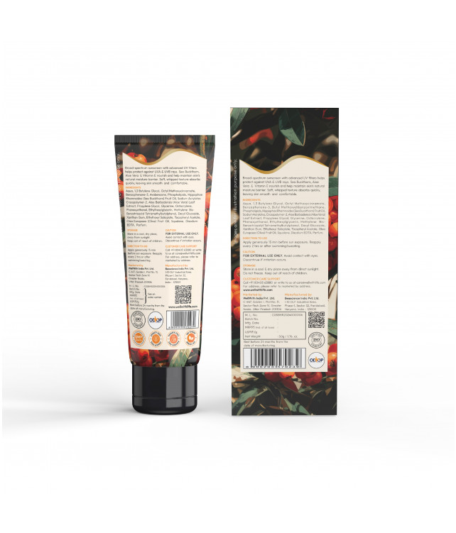 Wellwith Sea Buckthorn Whipped Omega Sunscreen