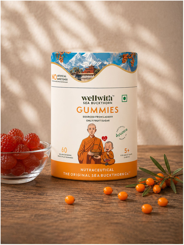 Sea Buckthorn Gummies Pack of 60
