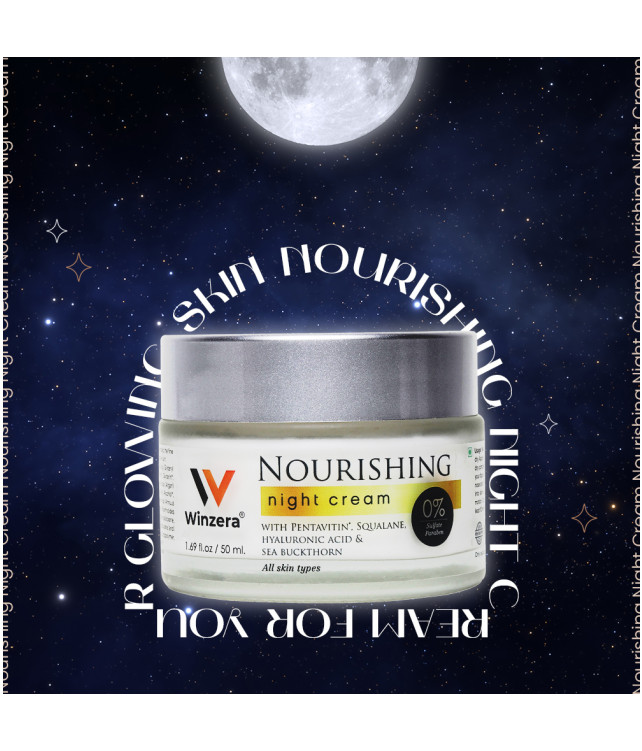 Ayuzera Nourishing Night Cream 50gm (Aqua, And Glycerine)
