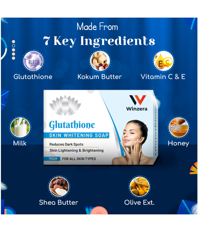 Ayuzera Glutathione Aqua Soap 100gm (With Glutathione and Honey)