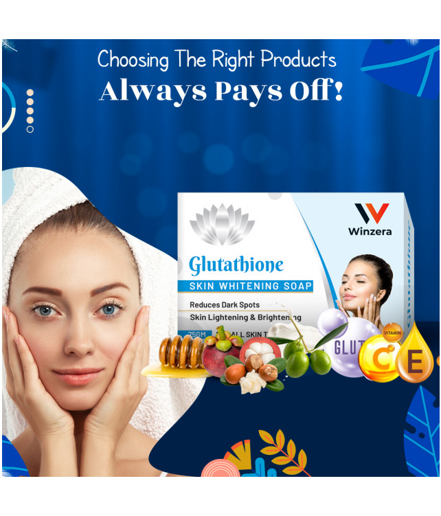 Ayuzera Glutathione Aqua Soap 100gm (With Glutathione and Honey)