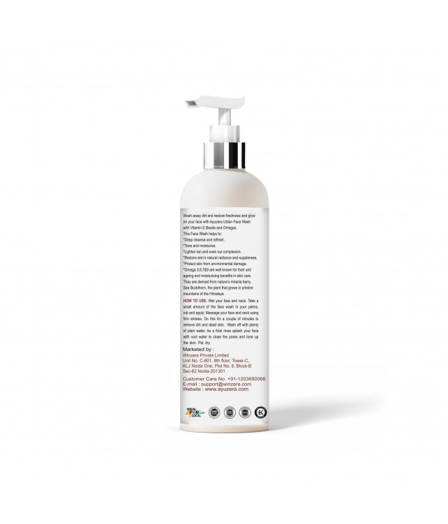 Wellwith Ubtan Omegas & Beads Face Wash