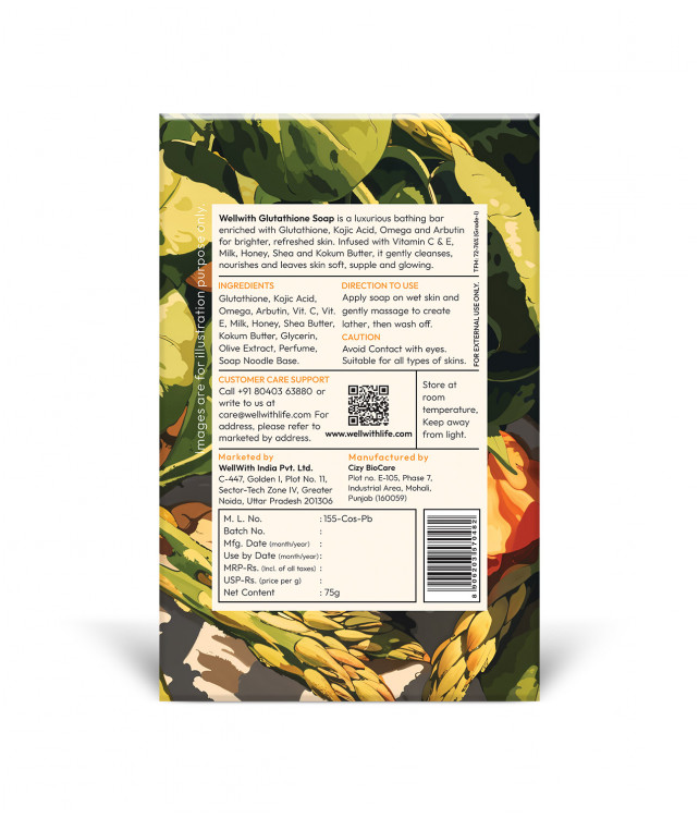 Wellwith Glutathione Soap