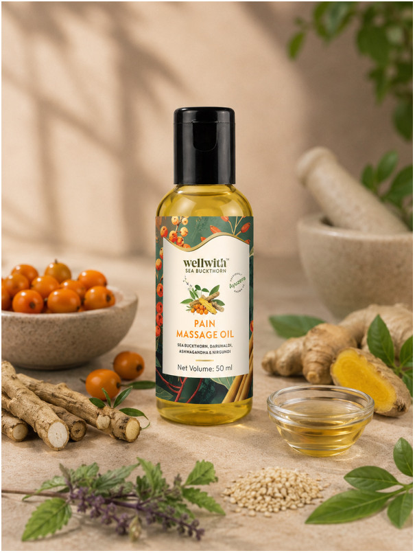 Wellwith Natural Ortho Joints Massage Oil 50ml