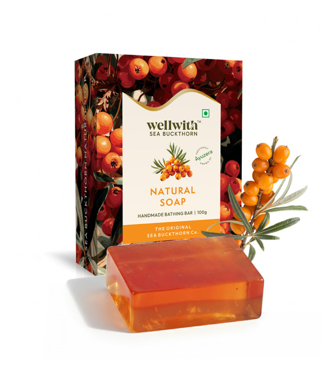 Wellwith Sea Buckthorn Natural Soap