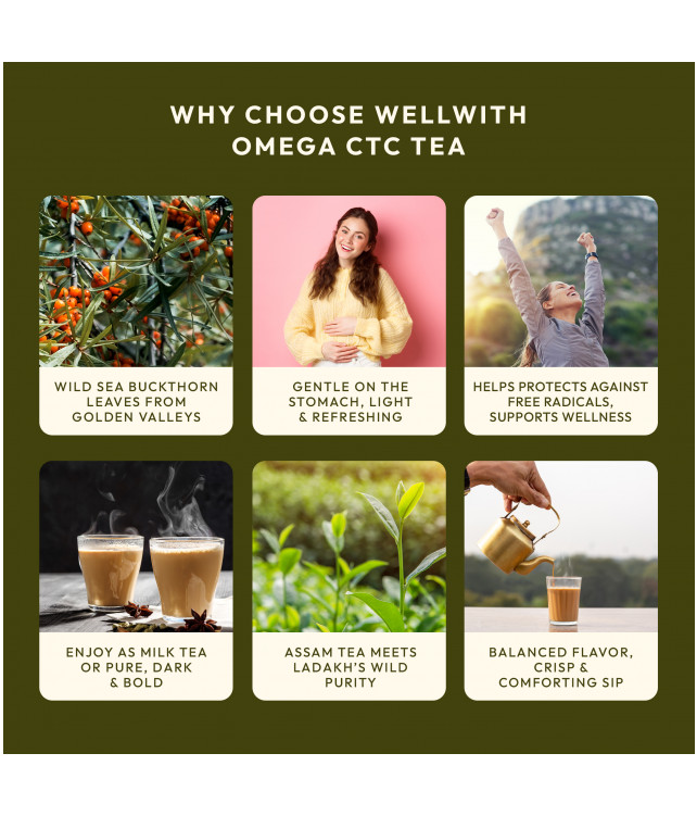 Wellwith Omega CTC Tea