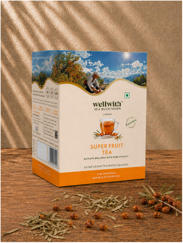 Wellwith The Super Fruit Tea