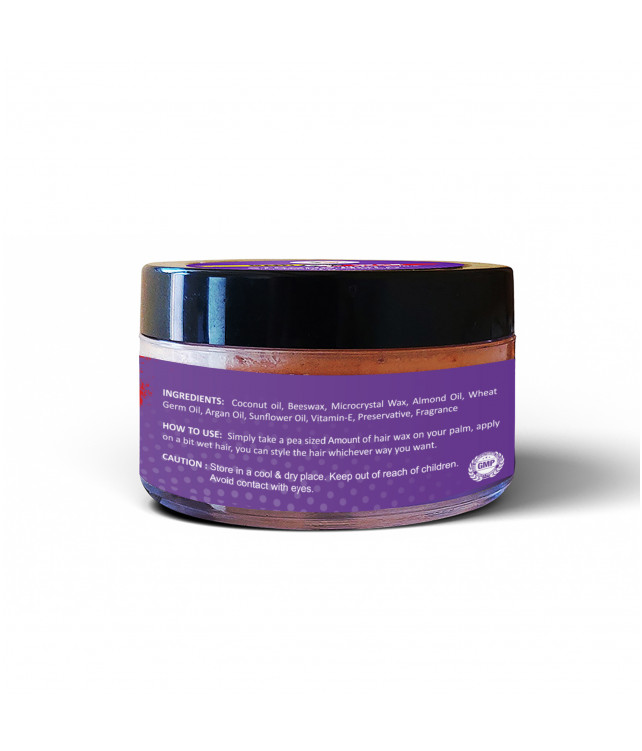 Ayuzera Crystal Hair Wax 50gm (With Coconut Oil, And Vitamin-E)