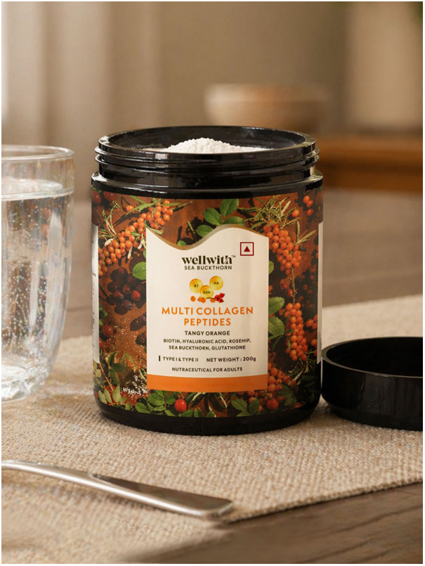 Wellwith Sea Buckthorn Multi Collagen Peptides