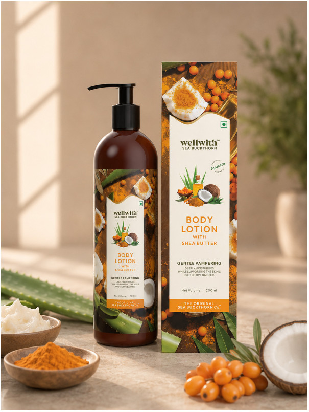 Wellwith Body Lotion With Shea Butter