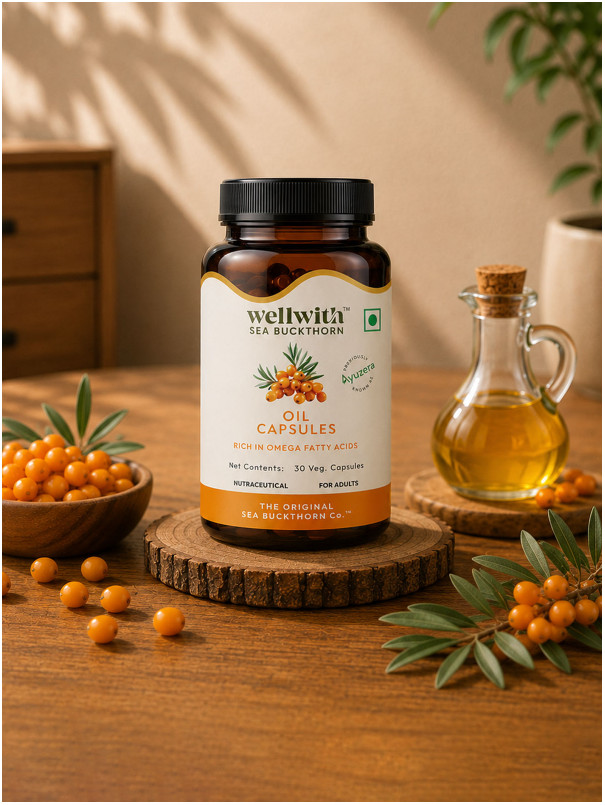 WellWith Sea Buckthorn Oil Capsule