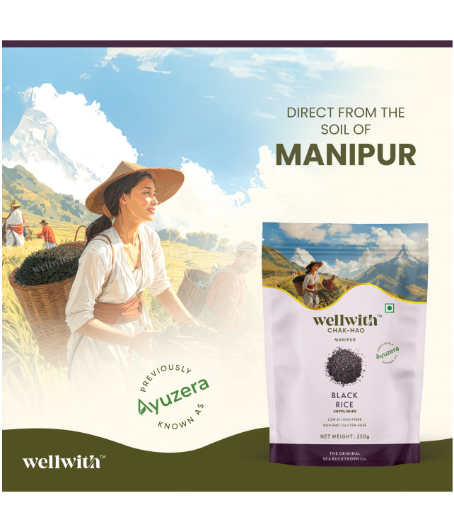 Wellwith Black Rice 250G