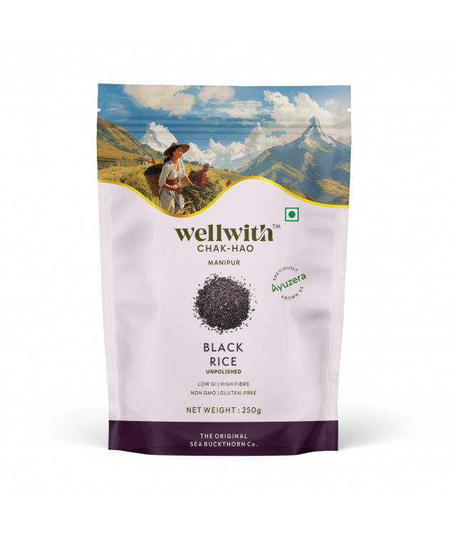 Wellwith Black Rice 250G