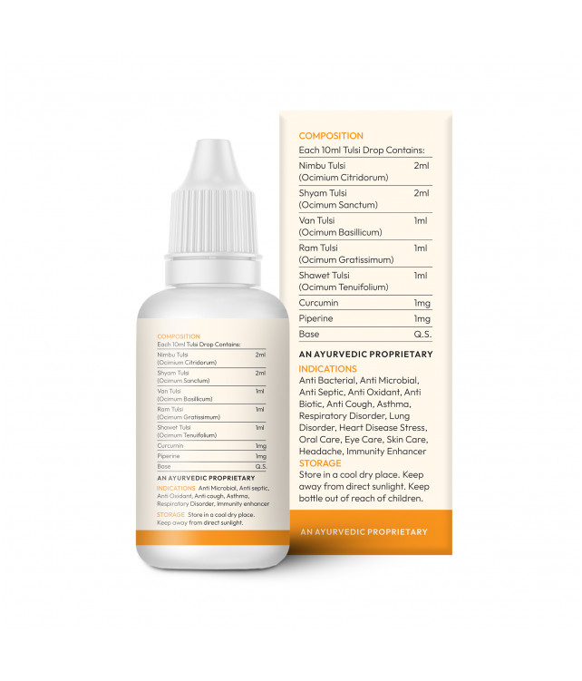 Wellwith Tulsi Curcumin Drops