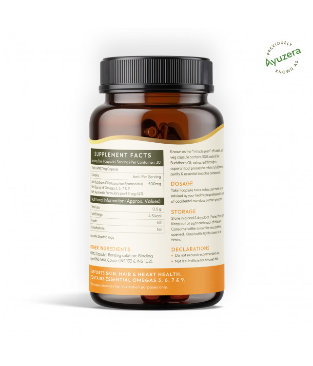 WellWith Sea Buckthorn Oil Capsule