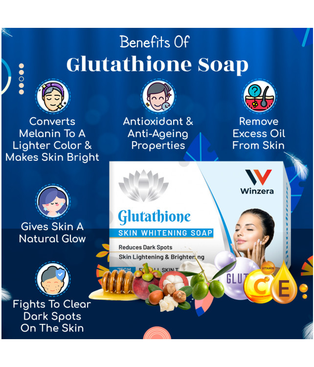 Ayuzera Glutathione Aqua Soap 100gm (With Glutathione and Honey)