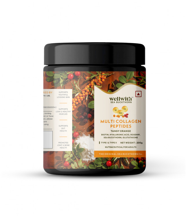 Wellwith Sea Buckthorn Multi Collagen Peptides