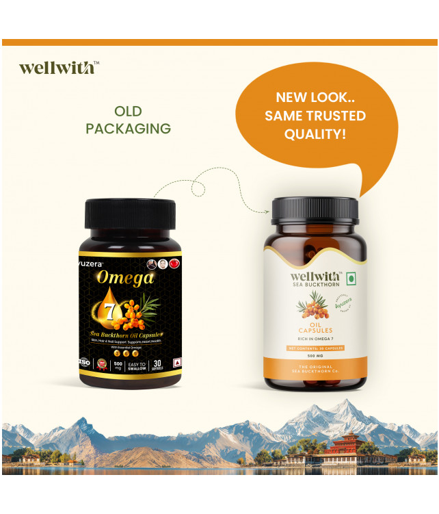 WellWith Sea Buckthorn Oil Capsule