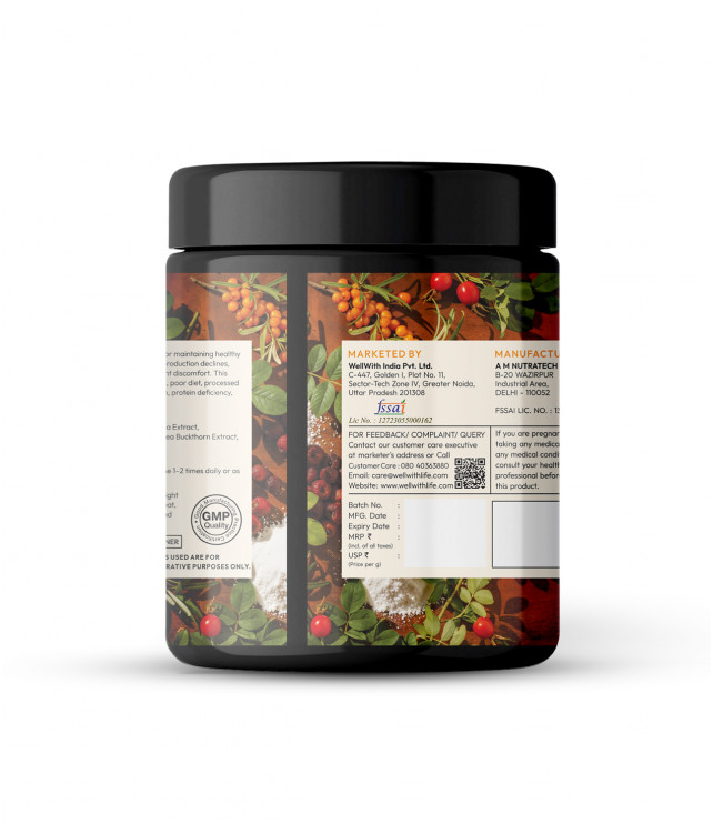 Wellwith Sea Buckthorn Multi Collagen Peptides